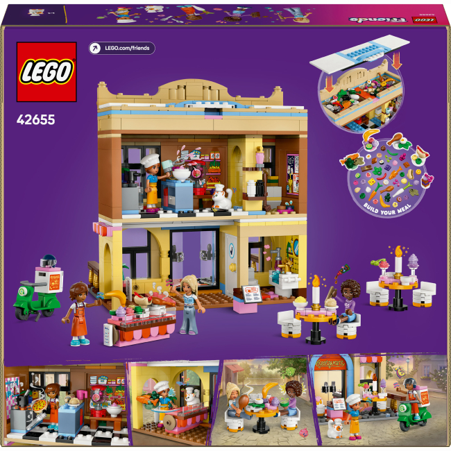 Конструкторы LEGO - Конструктор LEGO Friends Ресторан и кулинарная школа (42655)#3