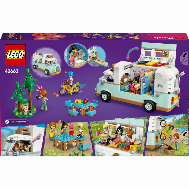 Конструктори LEGO - Конструктор LEGO Friends Пригоди на фургоні дружби (42663)#3