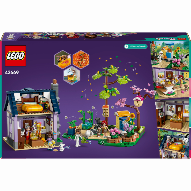 Конструктори LEGO - Конструктор LEGO Friends Будиночок і квітник бджолярів (42669)#3
