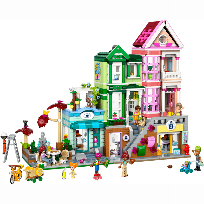 Конструкторы LEGO - Конструктор LEGO Friends Хартлейк-Сити. Квартиры и магазины (42670)#2