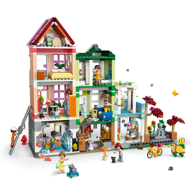 Конструкторы LEGO - Конструктор LEGO Friends Хартлейк-Сити. Квартиры и магазины (42670)#4
