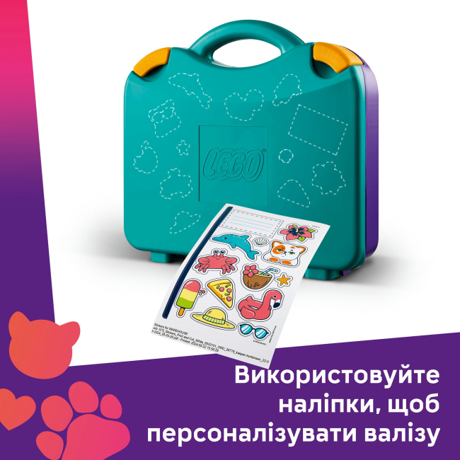 Конструктори LEGO - Конструктор LEGO Friends Творча валіза для подорожей і відпочинку на пляжі (42672)#8