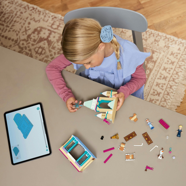 Конструкторы LEGO - Конструктор LEGO Disney Princess Замёрзший замок в королевстве Эрендел (43265)#4