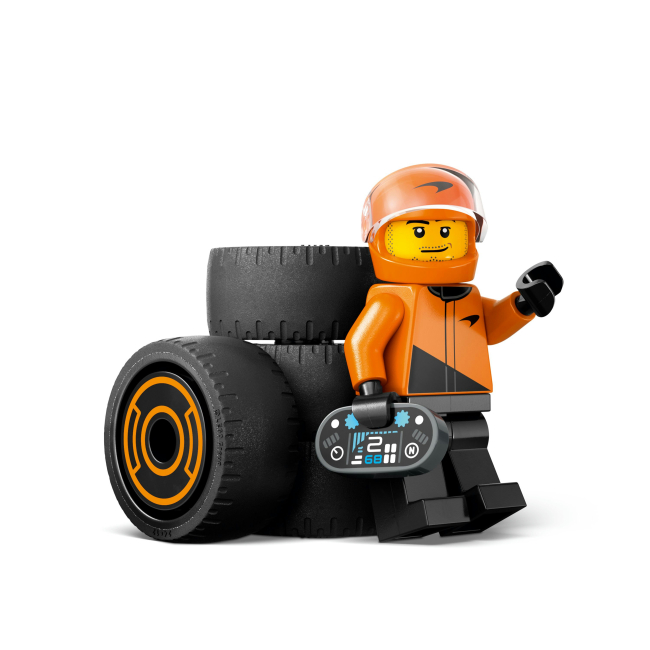 Конструкторы LEGO - Конструктор LEGO City Пилот F1 с автомобилем для гонки команды McLaren (60442)#4