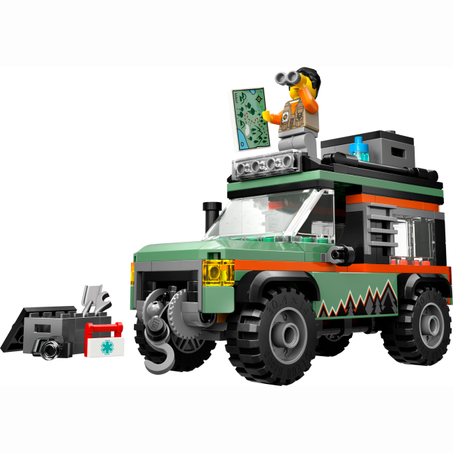Конструкторы LEGO - Конструктор LEGO City Внедорожный горный грузовик 4x4 (60447)#2