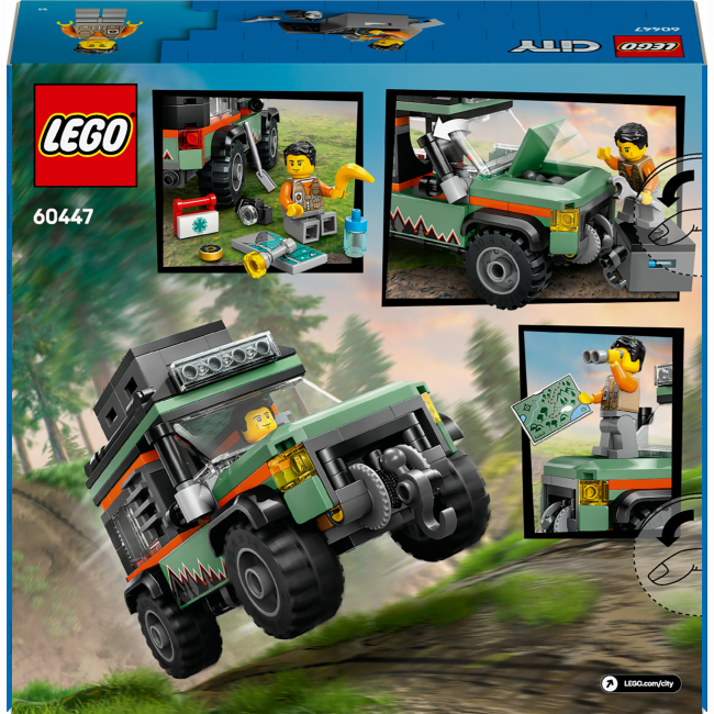 Конструкторы LEGO - Конструктор LEGO City Внедорожный горный грузовик 4x4 (60447)#3
