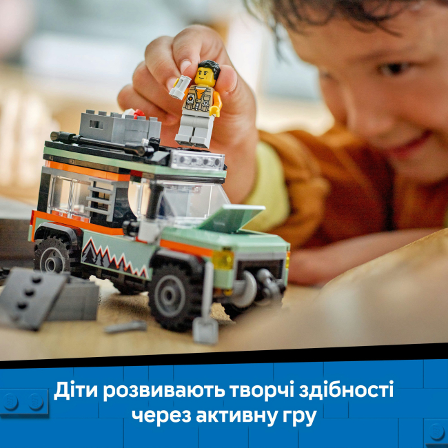 Конструкторы LEGO - Конструктор LEGO City Внедорожный горный грузовик 4x4 (60447)#8