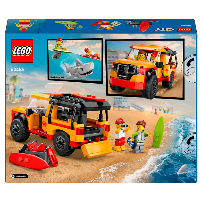 Конструкторы LEGO - Конструктор LEGO City Пляжный спасательный грузовик (60453)#3