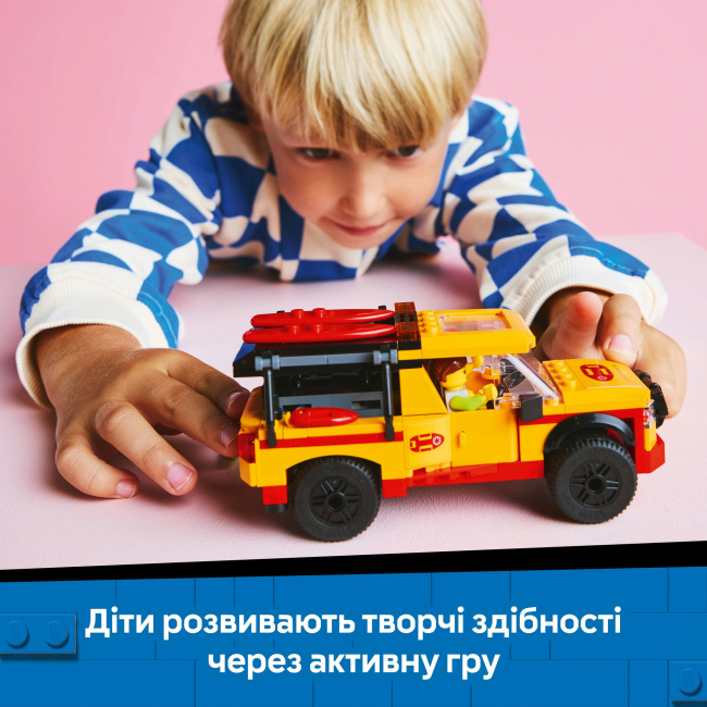 Конструкторы LEGO - Конструктор LEGO City Пляжный спасательный грузовик (60453)#8