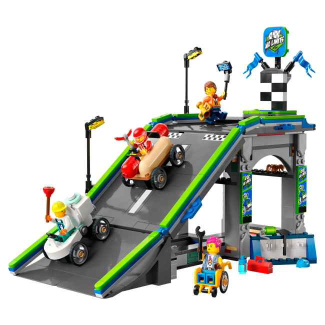 Конструктори LEGO - Конструктор LEGO City Жодних обмежень: Автодром для гоночних автомобілів (60460)#2