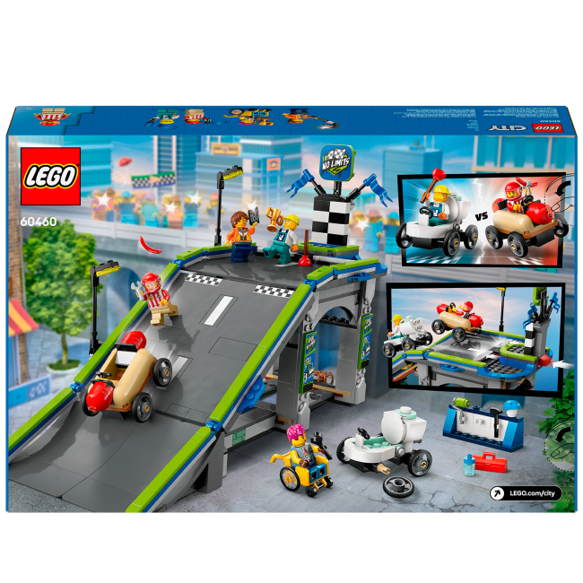 Конструктори LEGO - Конструктор LEGO City Жодних обмежень: Автодром для гоночних автомобілів (60460)#3