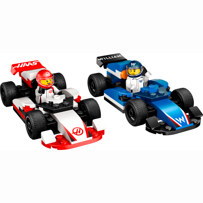 Конструктори LEGO - Конструктор LEGO City Автомобілі для перегонів F1 команд Williams Racing та Haas F1 (60464)#2