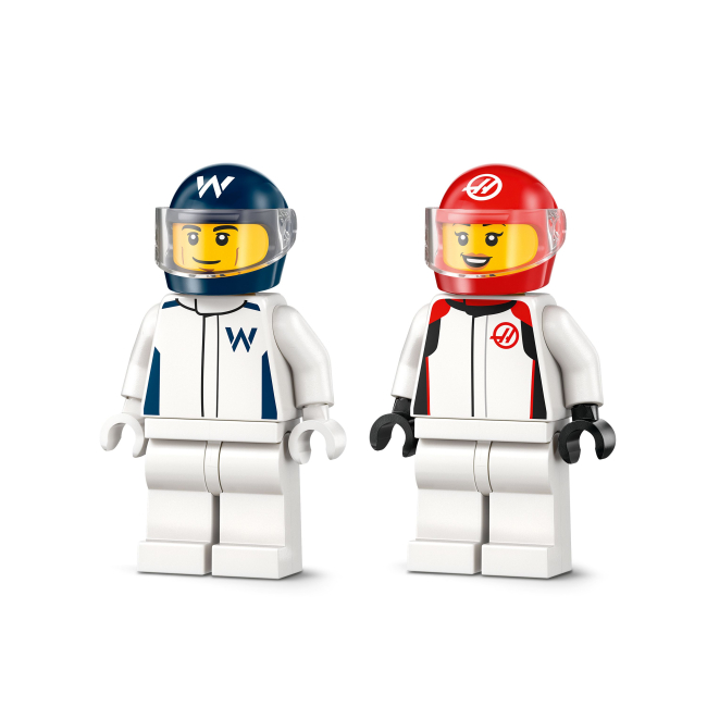 Конструктори LEGO - Конструктор LEGO City Автомобілі для перегонів F1 команд Williams Racing та Haas F1 (60464)#4