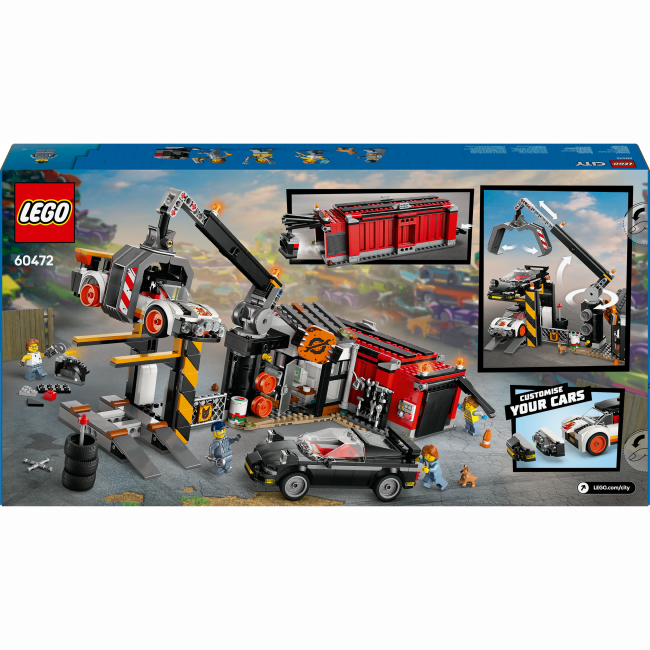 Конструкторы LEGO - Конструктор LEGO City Свалка с автомобилями (60472)#3