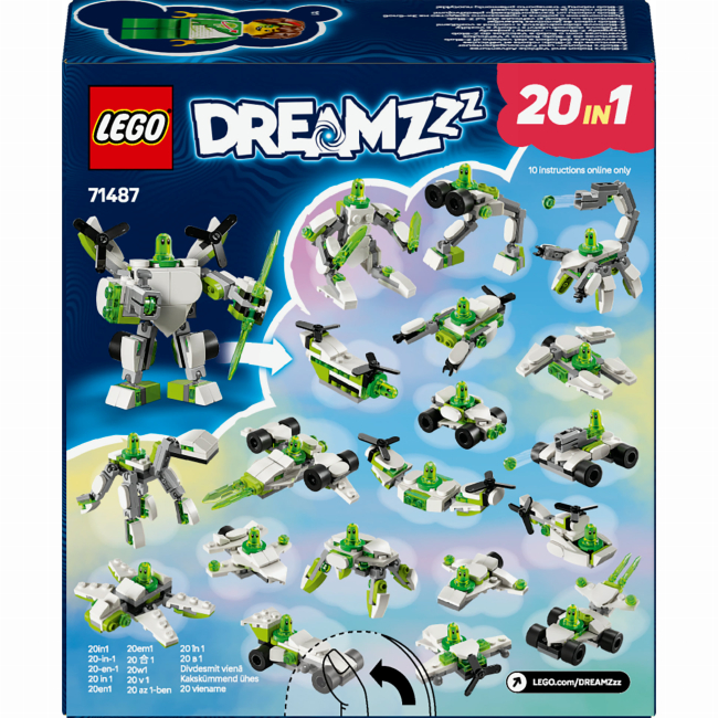 Конструкторы LEGO - Конструктор LEGO DREAMZzz Робот Зет-Блоб и гоночные приключения (71487)#3
