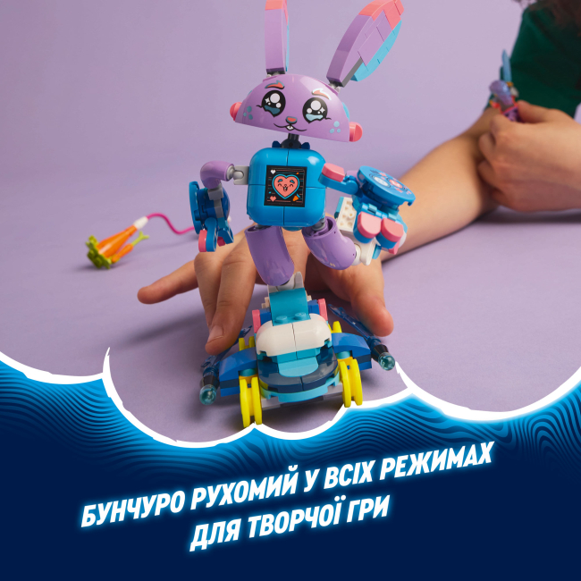 Конструкторы LEGO - Конструктор LEGO DREAMZzz Иззи и Бунчуро, игровой кролик (71490)#7