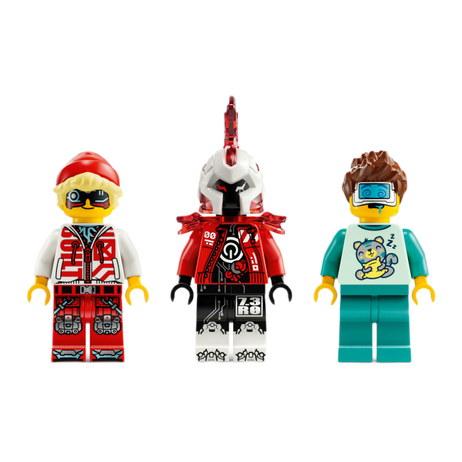 Конструктори LEGO - Конструктор LEGO DREAMZzz Робот-тигр Купера та Хот-род авто Зеро (71497)#4