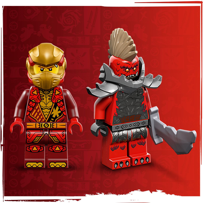 Конструкторы LEGO - Конструктор LEGO NINJAGO Дракон Кая Спин-джитсу (71823)#4