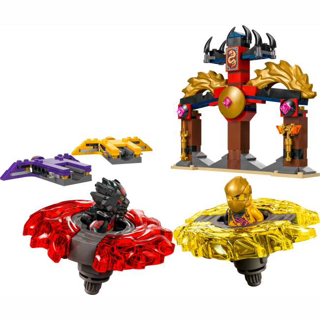 Конструктори LEGO - ​Конструктор LEGO NINJAGO Бойовий набір дракона Спін-джитсу (71826)#2