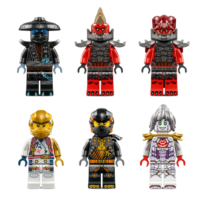 Конструкторы LEGO - Конструктор LEGO NINJAGO Ультраобъединительный робот Зейна (71834)#4