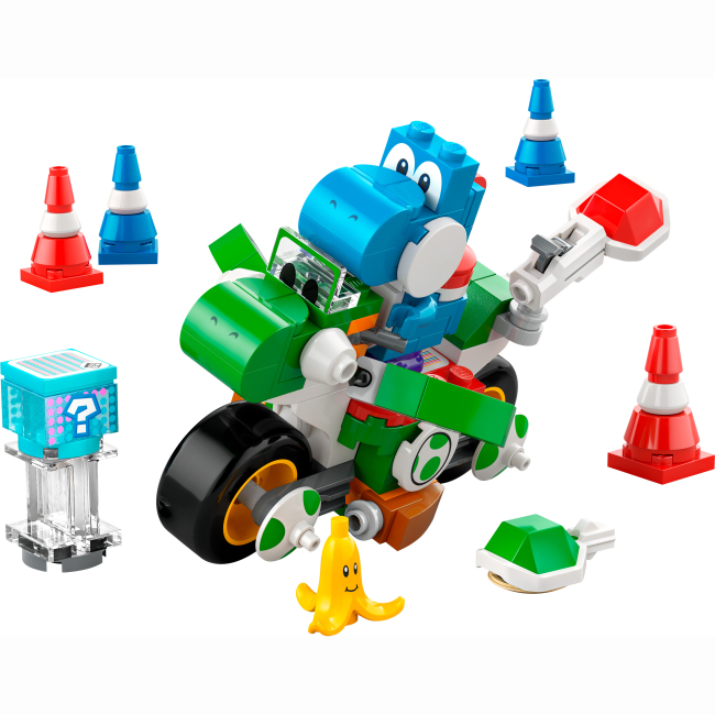 Конструкторы LEGO - Конструктор LEGO Super Mario Mario Kart Yoshi Bike (72031)#2