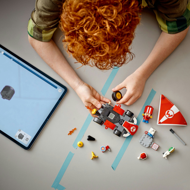 Конструкторы LEGO - Конструктор LEGO Super Mario Mario Kart – Standard Kart (72032)#4