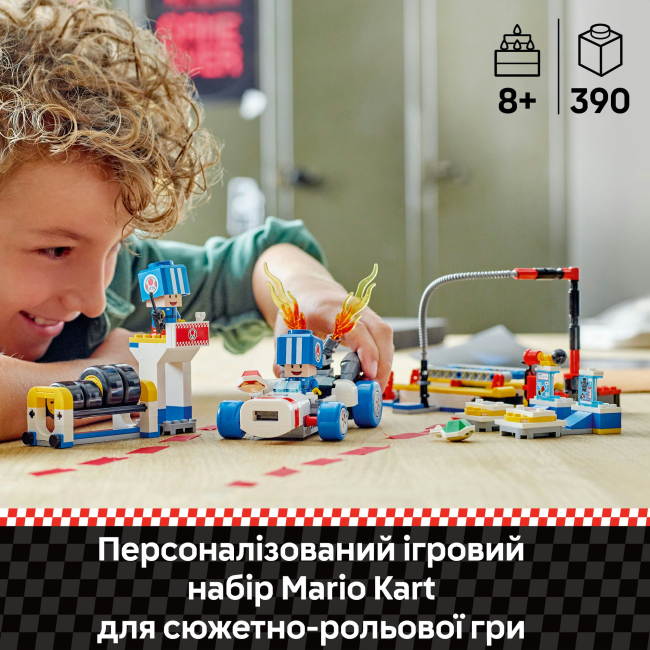 Конструкторы LEGO - Конструктор LEGO Super Mario Mario Kart – Toad's Garage (72035)#5