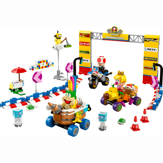 Конструктори LEGO - Конструктор LEGO Super Mario Mario Kart – Baby Peach & Grand Prix. Набір (72036)#2