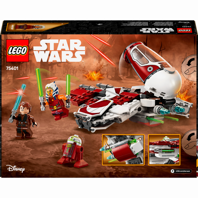Конструкторы LEGO - Конструктор LEGO Star Wars Джедайский перехватчик Асоки (75401)#3