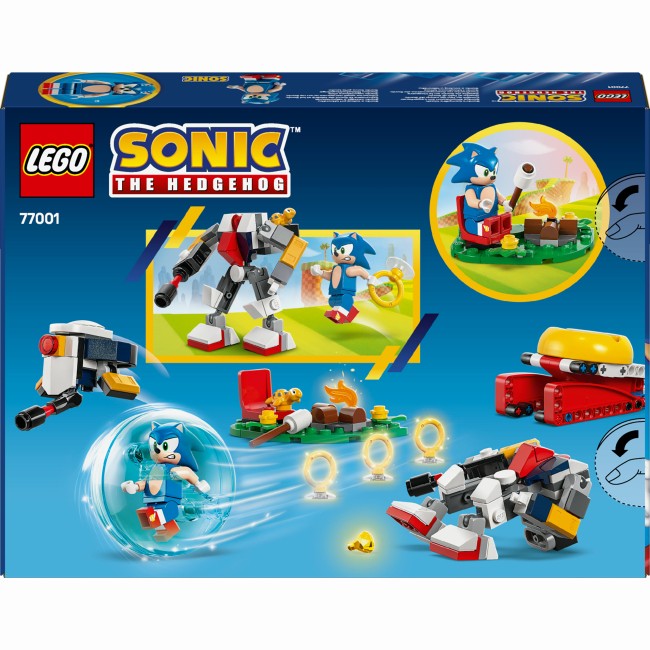 Конструктори LEGO - Конструктор LEGO Sonic the Hedgehog Зіткнення Соніка біля багаття (77001)#3