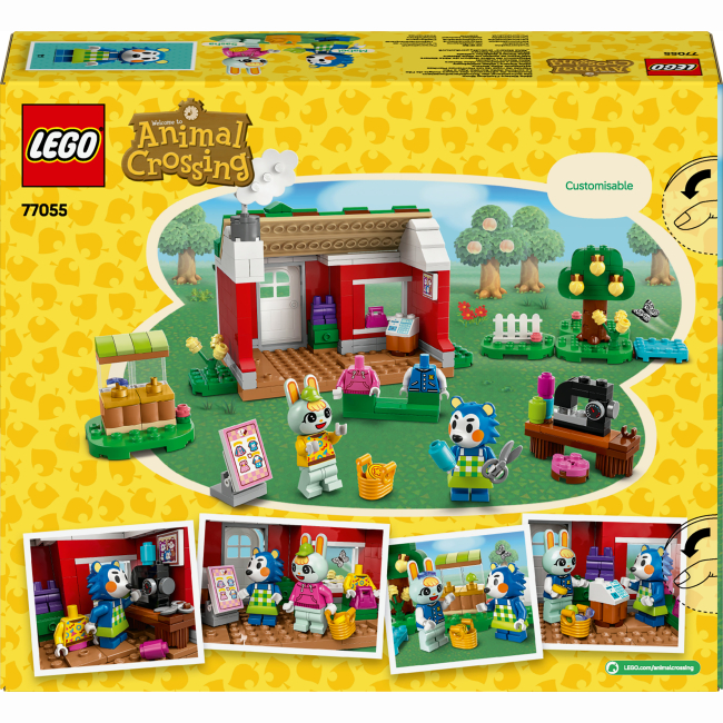 Конструктори LEGO - Конструктор LEGO Animal Crossing Крамниця одягу, що належить Able Sisters (77055)#3