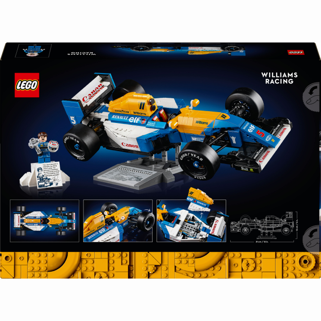 Конструкторы LEGO - Конструктор LEGO Icons Williams Racing FW14B и Найджел Мэнселл (10353)#3