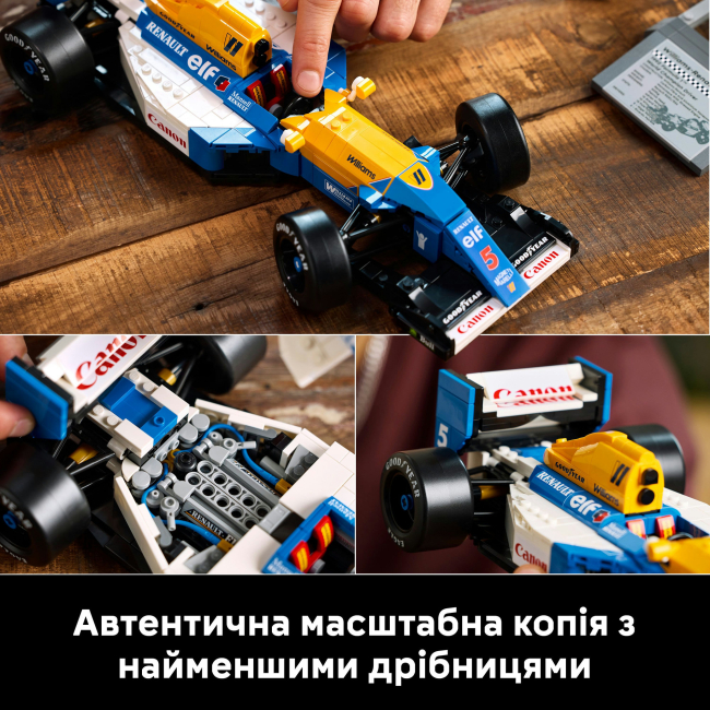 Конструкторы LEGO - Конструктор LEGO Icons Williams Racing FW14B и Найджел Мэнселл (10353)#6