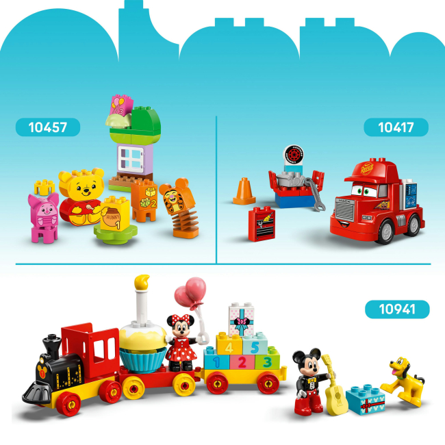Конструктори LEGO - Конструктор LEGO DUPLO Disney Міккі Маус: Клубний будинок і автомобіль (10454)#10