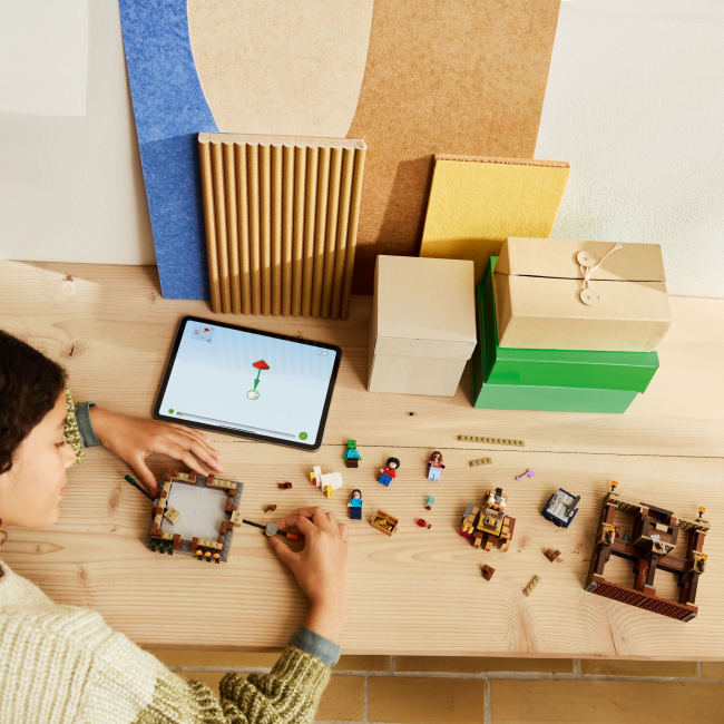 Конструктори LEGO - Конструктор LEGO Minecraft Бійцівський ринг у лісовому маєтку (21272)#4