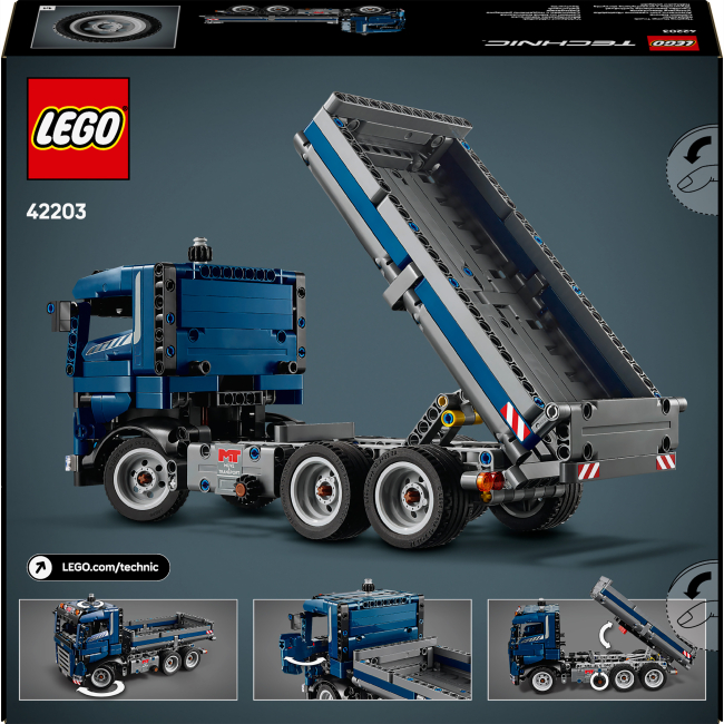Конструктори LEGO - Конструктор LEGO Technic Самоскид (42203)#3