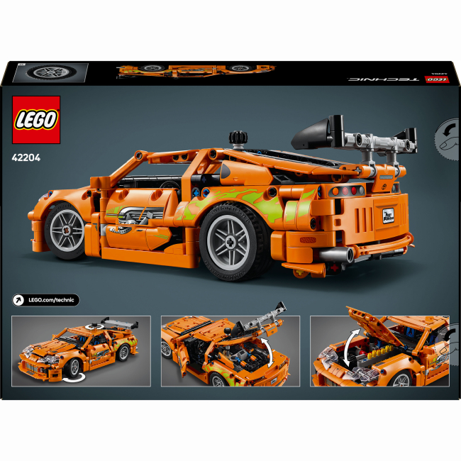 Конструктори LEGO - Конструктор LEGO Technic Fast and Furious Toyota Supra MK4 (42204)#3