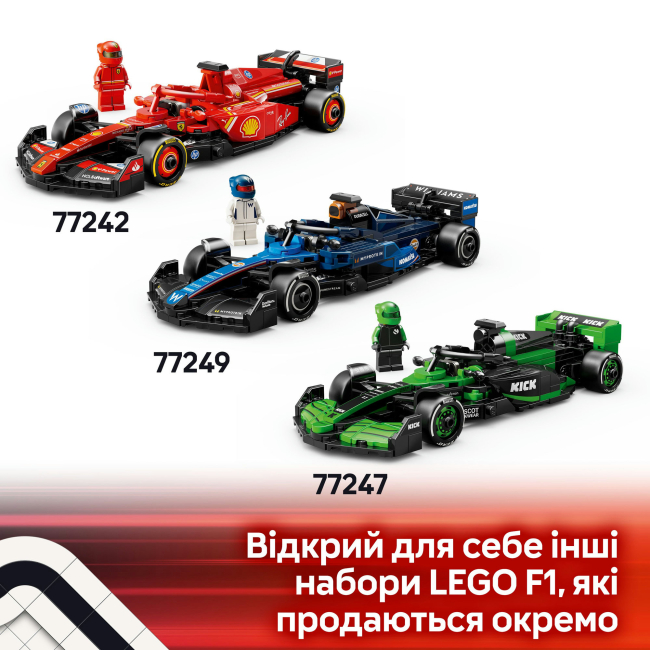 Конструкторы LEGO - Конструктор LEGO Speed ​​Champions Автомобиль для гонки Aston Martin Aramco F1 AMR24 (77245)#10