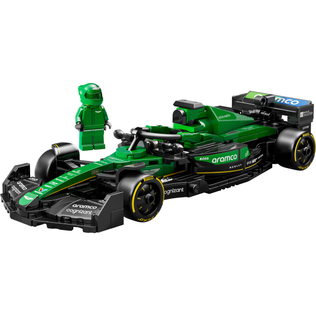 Конструкторы LEGO - Конструктор LEGO Speed Champions Автомобиль для гонки Aston Martin Aramco F1 AMR24 (77245)#2
