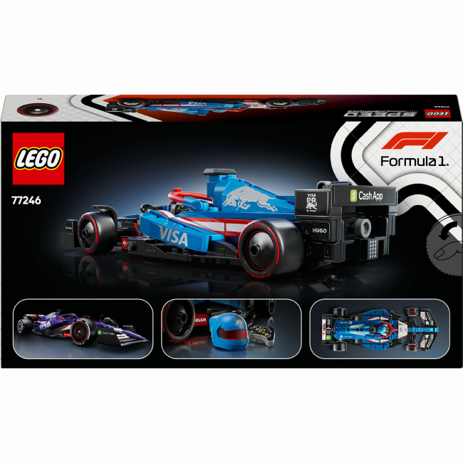 Конструкторы LEGO - Конструктор LEGO Speed ​​Champions Автомобиль для гонки F1 Visa Cash RB VCARB 01 (77246)#3