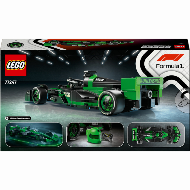 Конструкторы LEGO - Конструктор LEGO Speed Champions Автомобиль для гонки KICK Sauber F1 Team C44 (77247)#3