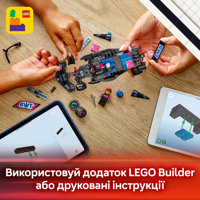 Конструкторы LEGO - Конструктор LEGO Speed Champions Автомобиль для гонки BWT Alpine F1 Team A524 (77248)#9