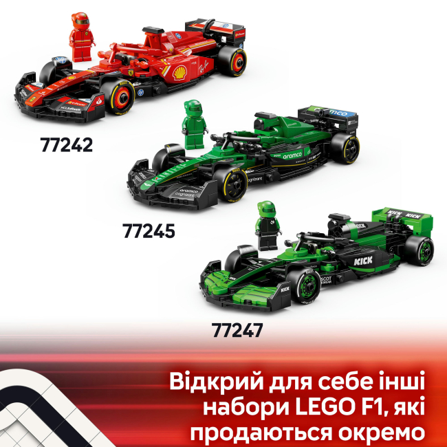 Конструктори LEGO - Конструктор LEGO Speed Champions Автомобіль для перегонів F1 Williams Racing FW46 (77249)#10