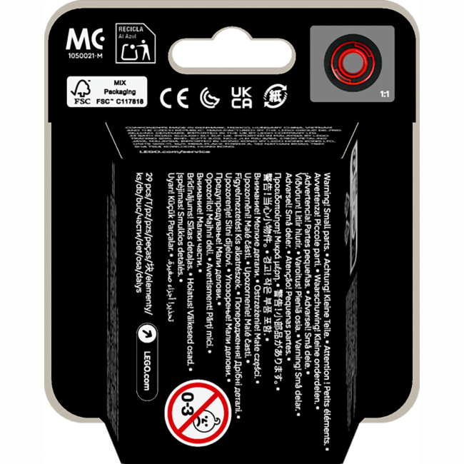 Конструкторы LEGO - Конструктор LEGO Minifigures Коллекционный автомобиль для гонки F1 (71049)#3