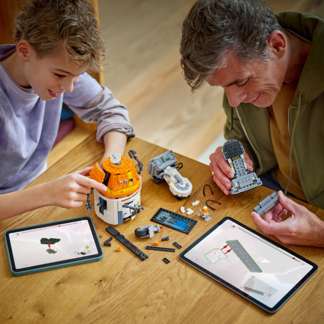 Конструкторы LEGO - Конструктор LEGO Star Wars Чоппер (C1-10P). Дроид-астромеханик (75416)#4