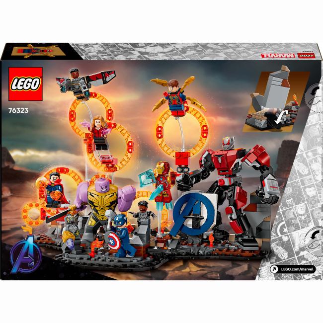 Конструктори LEGO - Конструктор LEGO Marvel Месники: Завершення. Вирішальна битва (76323)#3