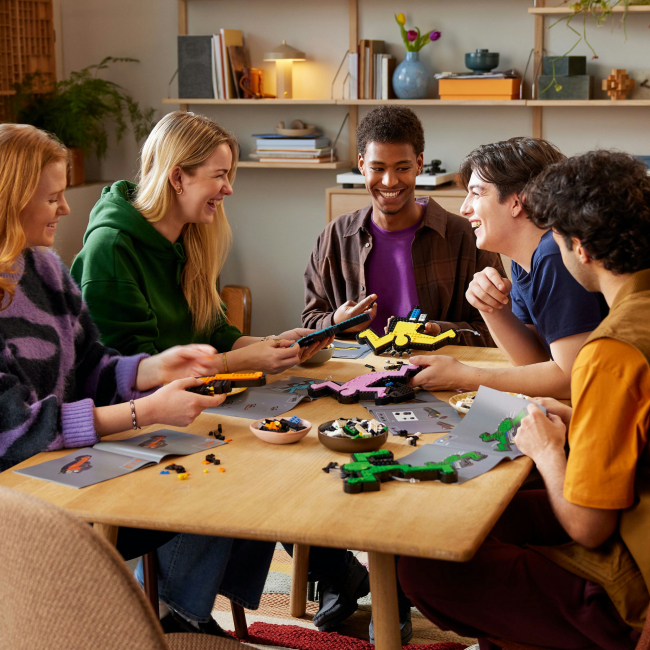 Конструкторы LEGO - Конструктор LEGO Art Кот Гаринг — Танцующие человечки (31216)#8