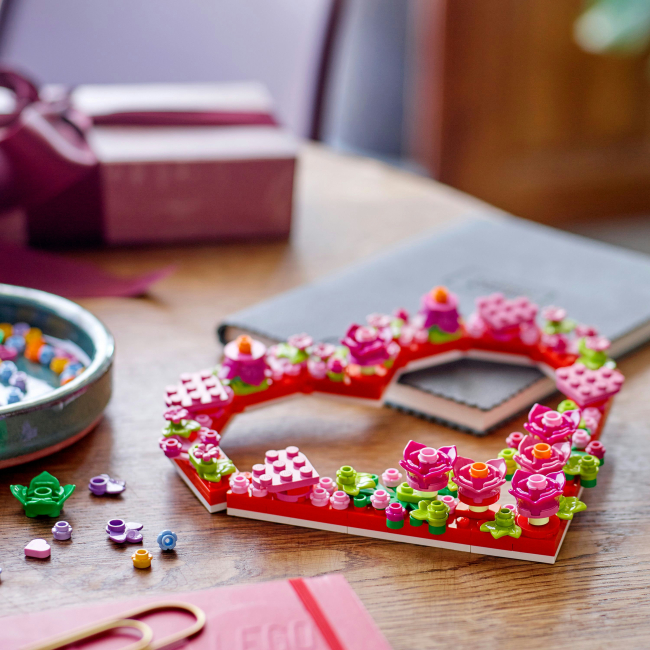 Конструктори LEGO - Конструктор LEGO Iconic Візерунок у вигляді серця (40638)#4