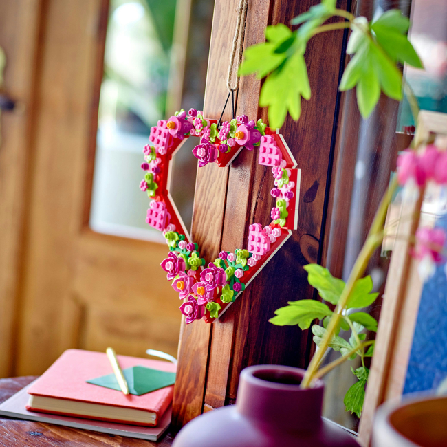 Конструктори LEGO - Конструктор LEGO Iconic Візерунок у вигляді серця (40638)#5