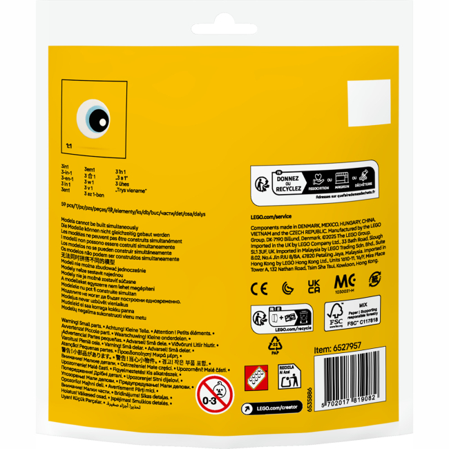 Конструкторы LEGO - Конструктор LEGO Creator Тропический тукан (30688)#3